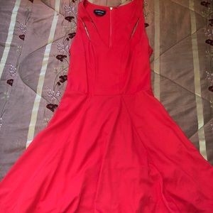 Red BEBE dress